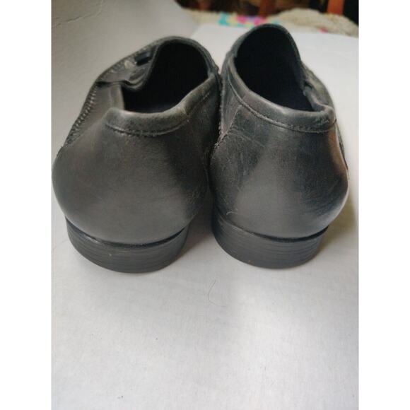 Giorgio Brutini Shoes Men's Size 8D Tassel Loafers Black Leather Slip On - Picture 4 of 6